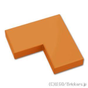 レゴ パーツ ばら売り #14719 タイル コーナー 2 x 2：ダークオレンジ | LEGOの部...