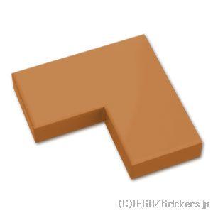 レゴ パーツ ばら売り #14719 タイル コーナー 2 x 2：ミディアムヌガー | LEGOの...