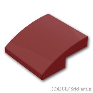 レゴ パーツ ばら売り #15068 スロープ カーブ 2 x 2 x 2/3：ダークレッド | L...