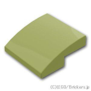 レゴ パーツ ばら売り #15068 スロープ カーブ 2 x 2 x 2/3：オリーブグリーン |...