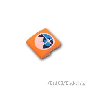 レゴ パーツ ばら売り #15068pb140 カーブスロープ 2 x 2 x 2/3 - 北極探検...