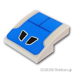 レゴ パーツ ばら売り #15068pb464 カーブスロープ 2 x 2 x 2/3 - ドライバーズシート：グレー | LEGOの部品｜brickers