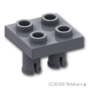 LEGO（レゴ） パーツ ばら売り #15092 プレート 2 x 2 - 2ボトムピン