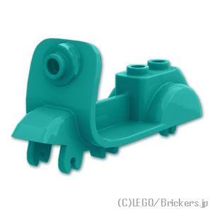 レゴ パーツ ばら売り #15396 スクーターバイク - ボディ：ダークターコイズ | LEGOの...