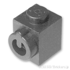 レゴ パーツ ばら売り #15411 ブロック 1 x 1 - 電源ボタン：ブラック | LEGOの...