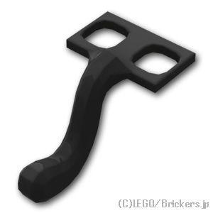 レゴ パーツ ばら売り #15504 ミニフィグコスチューム - ねこのしっぽ：ブラック | LEG...