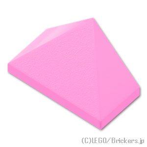 レゴ パーツ ばら売り #15571 スロープ トリプル 45° 2 x 1：ブライトピンク | L...