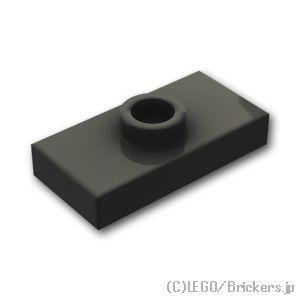 レゴ パーツ ばら売り #15573 タイル 1ｘ2 - センタースタッド：ブラック | LEGOの...