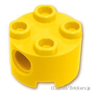 レゴ パーツ ばら売り #17485 ブロック ラウンド 2 x 2 - ピンホール：イエロー | ...