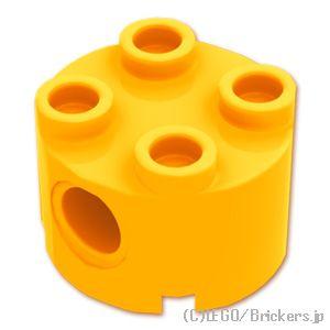 レゴ パーツ ばら売り #17485 ブロック ラウンド 2 x 2 - ピンホール：ブライトライト...