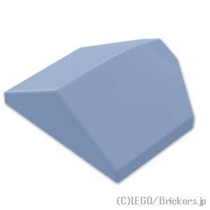 レゴ パーツ ばら売り #1762 スロープ カーブ ダブル 33° 2 x 2 ：サンドブルー |...