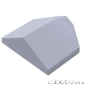 レゴ パーツ ばら売り #1762 スロープ カーブ ダブル 33° 2 x 2 ：グレー | LE...