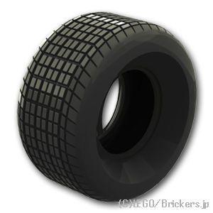 レゴ パーツ ばら売り #18450 タイヤ 81.6mm x 44mm R - 中空：ブラック |...