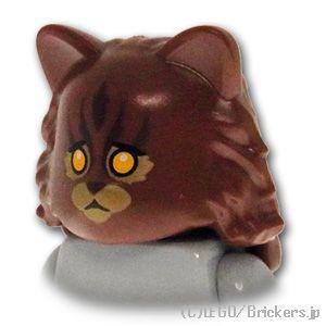 レゴ パーツ ばら売り #18513pb01 猫 - ポリジュース薬を飲んだハーマイオニー：ブラウン...