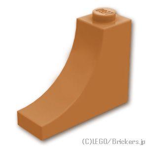 レゴ パーツ ばら売り #18653 アーチ インバート 1 x 3 x 2：ミディアムヌガー | ...