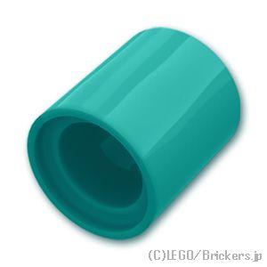 レゴ テクニック パーツ ばら売り #18654 ピンコネクター ラウンド 1L：ダークターコイズ ...