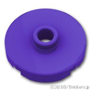 レゴ パーツ ばら売り #18674 タイル ラウンド 2 x 2 - オープンスタッド ：ダークパ...