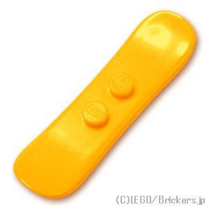 レゴ パーツ ばら売り #18746 スノーボード スモール：ブライトライトオレンジ | LEGOの...