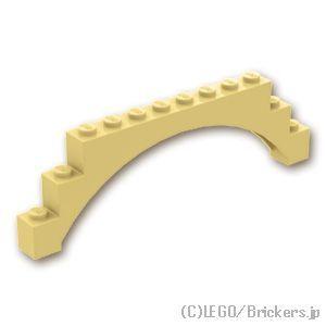 レゴ パーツ ばら売り #18838 アーチ 1 x 12 x 3 - ライズド：タン | LEGO...