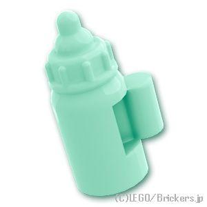 レゴ パーツ ばら売り #18855 哺乳瓶：ライトアクア | LEGOの部品 ミニフィギュア