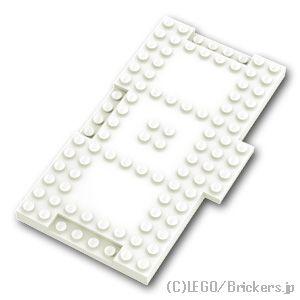 レゴ パーツ ばら売り #18922 ブロック 8 x 16 インデント 1 x 4 ＆サイドプレー...