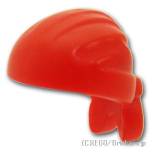 レゴ パーツ ばら売り バンダナ：レッド | LEGOの部品 ミニフィギュア アクセサリー