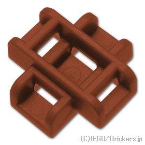 レゴ パーツ ばら売り #19141 2刀用の鞘 バー付き：ブラウン | LEGOの部品