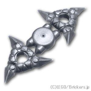 LEGO（レゴ） パーツ ばら売り #19807c01 手裏剣 タイプ2 - 2個セット