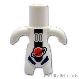 レゴ パーツ ばら売り #1993pb05 ボディ - ドリームツィズクリーチャー -：ホワイト |...