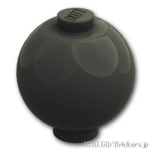 レゴ ブロック パーツ ばら売り #20953 2 x 2 - 球型：ブラック | LEGOの部品