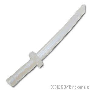 レゴ パーツ ばら売り #21459 刀 - 四角ツバ - タイプ2：サテントランスクリア | LE...