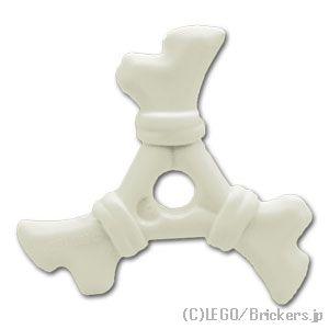 レゴ パーツ ばら売り #2186f ボーン手裏剣：ホワイト | LEGOの部品