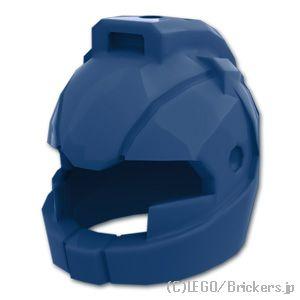 レゴ パーツ ばら売り #22380 ヘルメット - エアーインテーク：ダークブルー | LEGOの...