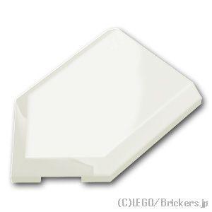 レゴ パーツ ばら売り #22385 タイル 2 x 3 - 五角形：ホワイト | LEGOの部品