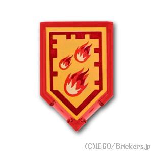 レゴ パーツ ばら売り タイル 2 X 3 五角形 ネックスパワー インシネレイト トランスレッド Lego 部品 pb008 041 レゴブロック専門店ブリッカーズ 通販 Yahoo ショッピング