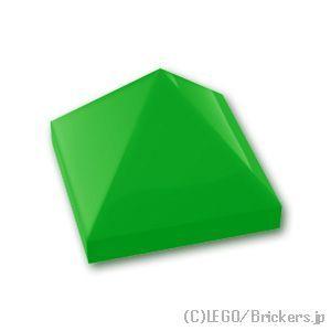 レゴ パーツ ばら売り #22388 スロープ ピラミッド 45° 1 x 1 x 2/3：ブライト...