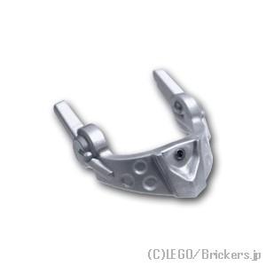 レゴ パーツ ばら売り #22393 ミニフィグ ヘルメット バイザー - ポインテッド：フラットシ...