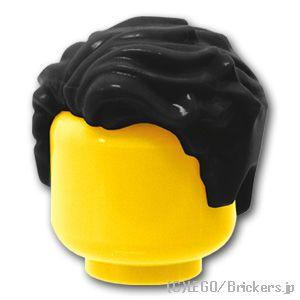パーツ chika LEGO（レゴ） パーツ ばら売り #23186 ミニフィグ ヘア - 左わけ