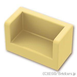 レゴ パーツ ばら売り #23969 パネル 1 x 2 x 1 - 2サイド：タン | LEGOの...