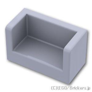 レゴ パーツ ばら売り #23969 パネル 1 x 2 x 1 - 2サイド：グレー | LEGO...