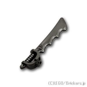 レゴ パーツ ばら売り #23984 剣 - カットラス スカルハンドガード：パールダークグレー |...