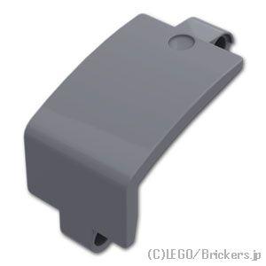 レゴ パーツ ばら売り #24116 テクニック パネル カーブ 3 x 5 x 3：ダークグレー ...