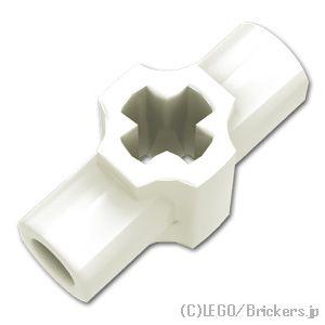 レゴ パーツ ばら売り #24122 テクニック 十字軸 コネクターハブ - 2バーホルダー：ホワイ...