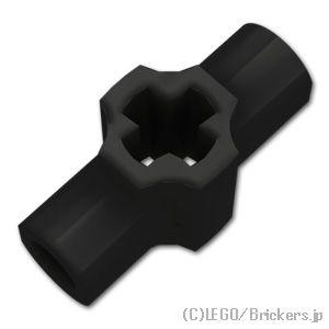 レゴ パーツ ばら売り #24122 テクニック 十字軸 コネクターハブ - 2バーホルダー：ブラッ...