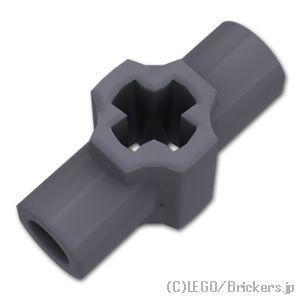レゴ パーツ ばら売り #24122 テクニック 十字軸 コネクターハブ - 2バーホルダー：ダーク...