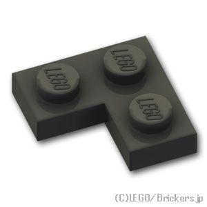 レゴ パーツ ばら売り #2420 プレート コーナー 2 x 2：ブラック | LEGOの部品