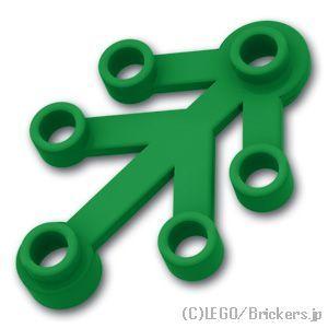 レゴ パーツ ばら売り #2423 植物の葉 4 x 3：グリーン | LEGOの部品