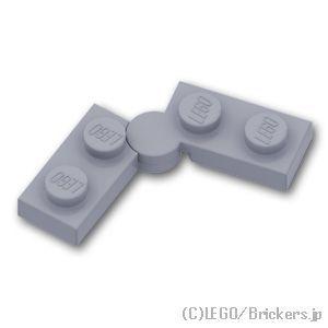 レゴ パーツ ばら売り #2429c01 ヒンジ プレート 1 x 4 - スイベル：グレー | LEGOの部品