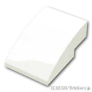 レゴ パーツ ばら売り #24309 スロープ カーブ 3 x 2：ホワイト | LEGOの部品