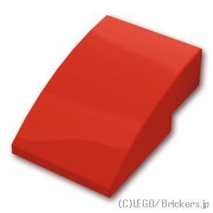 レゴ パーツ ばら売り #24309 スロープ カーブ 3 x 2：レッド | LEGOの部品
